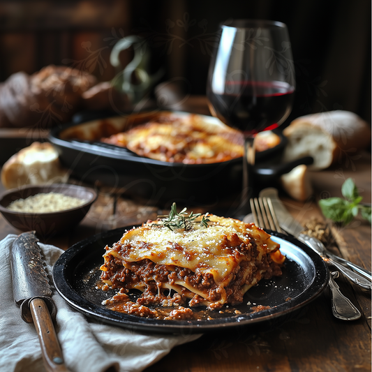 "Lasagna Bolognese" - Meat Lasagna