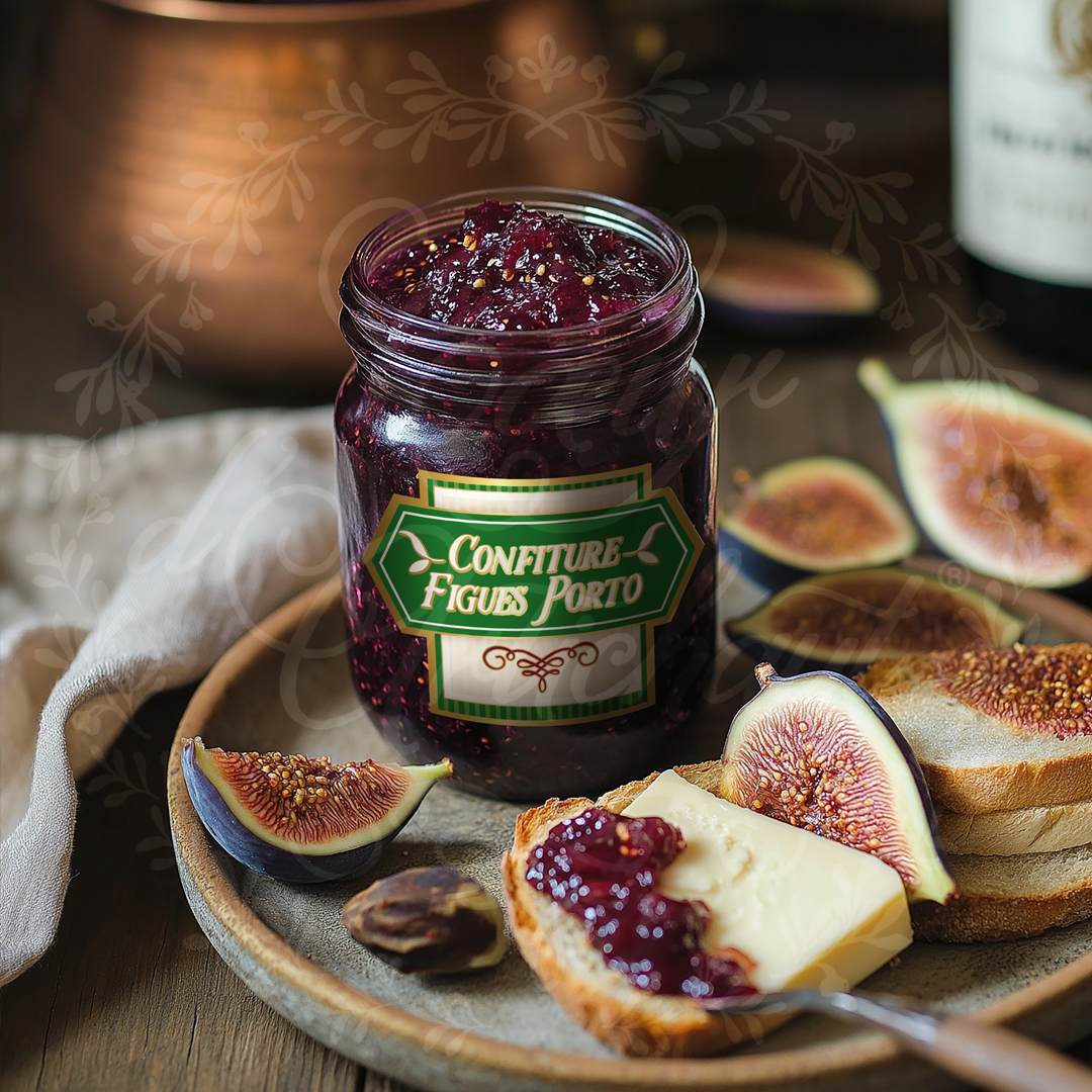 "Confiture Figues Porto" - Fig & Port Wine Jam